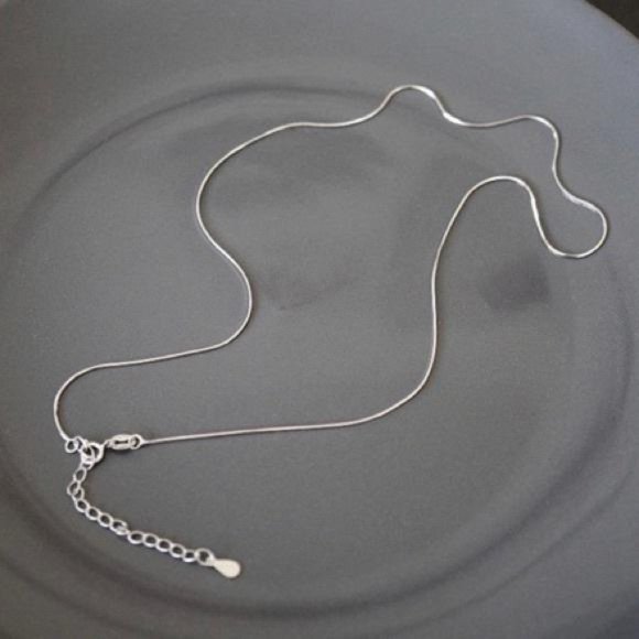NEW 925 STERLING SILVER NECKLACE, NICE NECKLACE, CUTE NECKLACE - Picture 5 of 5